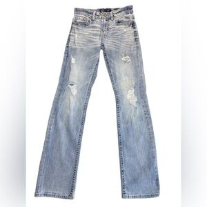 BKE Faded Blue Bootcut Jeans